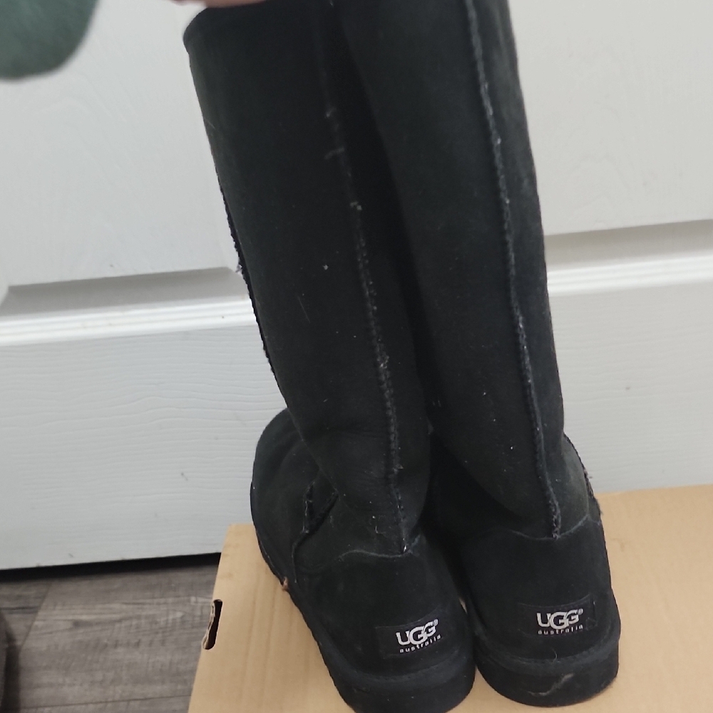 UGG Black Suede Boots